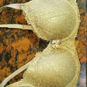 Soma Gold Lace Bra 2 for $35